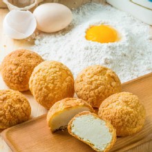 【新品】法式冰心泡芙 (法式牛奶)