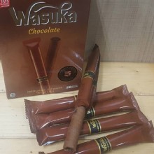 【蔡二哥】Wasuka頂級特濃威化捲-巧克力(奶素)