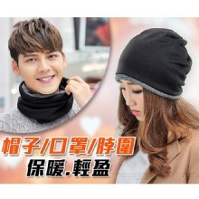 [大合購] 時尚韓版多功能保暖帽❖帽子，脖圍，面罩，一帽三用