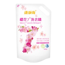 (買一送一)【清淨海】櫻花7+洗衣精-補充包 1800g