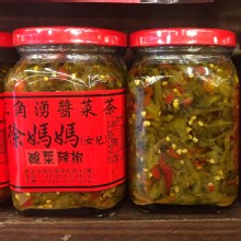 【三角湧徐媽媽醬菜茶】酸菜辣椒450g