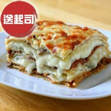 [大合購] 披薩市千層麵 ❖ 料多紮實醬料美味 濃郁口感