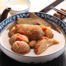 [大合購] 快樂大廚 麻油猴頭菇 ❖ 吸飽麻油湯汁，Q嫩多汁