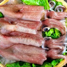 [大合購] 鮮綠生活 野生稀有船凍透抽 ❖ 方便好料理