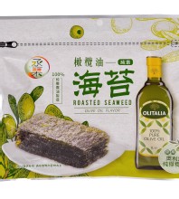 [大合購] 丞果橄欖油味付海苔 ❖ 100%奧莉塔純橄欖油