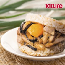 [大合購] KKLife粽香滷肉米膳堡❖滿額再送明星商品！