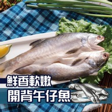 [大合購] 開背午仔魚一夜干 ❖ 鮮香軟嫩 入口即化