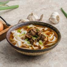 [大合購] 栗園米食 ❖ 麻辣蔬食粄條新上市，10份就免運
