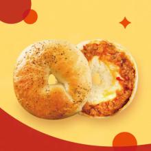 【查理布朗烘焙】泰式打拋豬貝果-葷(BO011)