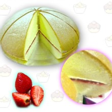波士頓派蛋糕(草莓口味)