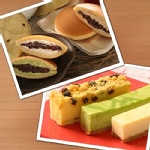 Mini乳酪棒綜合口味6入+銀座綜合洋果子銅鑼燒3入