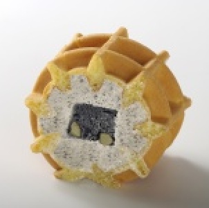 芝麻竹炭鬆餅捲/270g