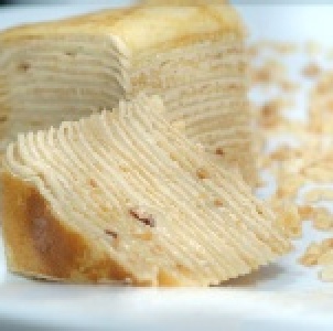 摩卡杏仁千層蛋糕