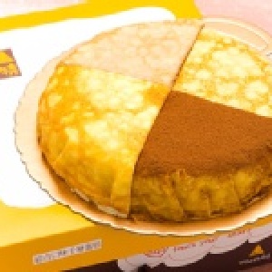 A款綜合千層蛋糕(蕾雅起士+岩燒提拉+牛奶+巧克力)