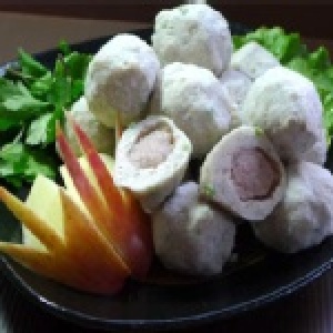 *活叻小丸子*日式包餡丸(芥末口味)