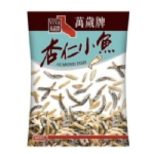 【萬歲牌】杏仁小魚 (140g / 包) 特價：$105