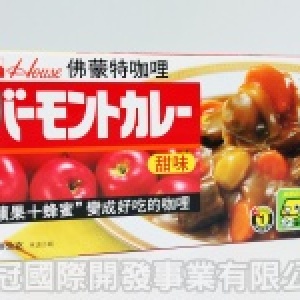 ハウス大佛蒙特咖喱-甜味 特價：$99