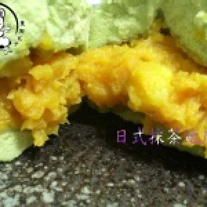 日式抹茶地瓜包(素食)