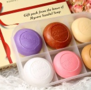 ＊新上巿＊印度MYSORE頂級檀香花香皂禮盒