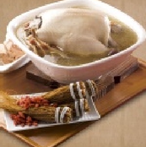 人蔘雞湯 特價：$400