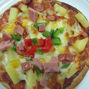 夏威夷火腿披薩