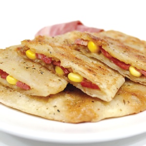 玉米培根煎餅
