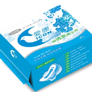 愛康天然環保抗菌衛生棉 - 日用 特價：$35