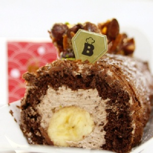 曼巴巧克力香蕉捲