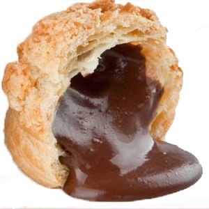 爆料奶酪-冰淇淋泡芙(巧克力卡士達口味)