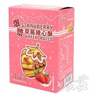 小農莊草莓爆漿捲心酥 特價：$77