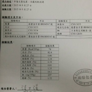 檢驗報告