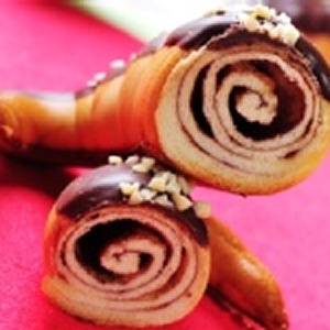 巧克力牛角10入