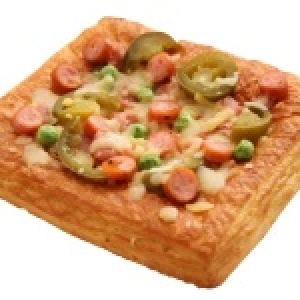 法藍克臘腸(奶香千層披薩)