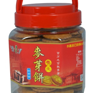 原味養生麥芽餅桶裝(300g)