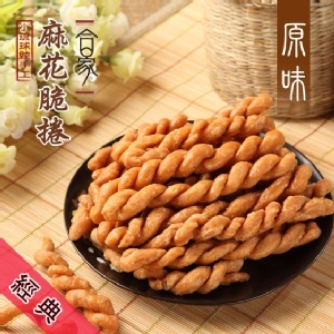 【合家】小琉球手工麻花脆捲-原味 特價：$48