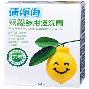 清淨海 天然多用途洗劑 (檸檬) 1.2kg x2=買一送一