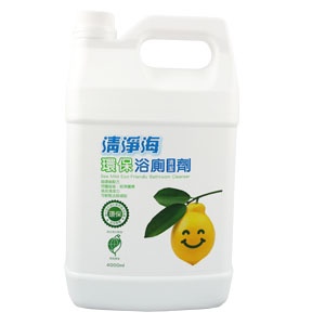 清淨海 環保浴廁清潔劑(檸檬)4000ml(4入/箱)