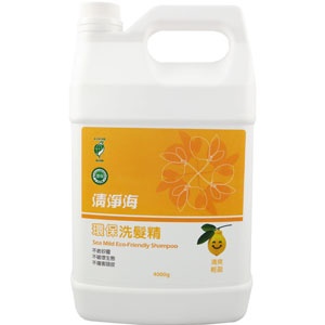 清淨海 環保洗髮精4000g(清爽輕盈)(4入/箱)