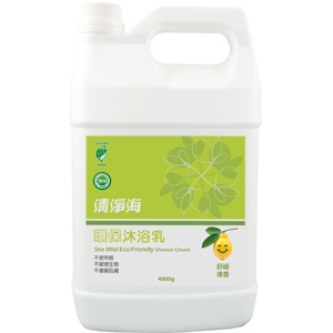 清淨海 環保沐浴乳4000g(舒緩清香)(4入/箱)