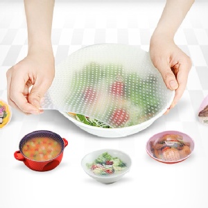 【Conalife】歐美日本熱賣！彈性矽膠N次保鮮膜套裝(6張) 特價：$340