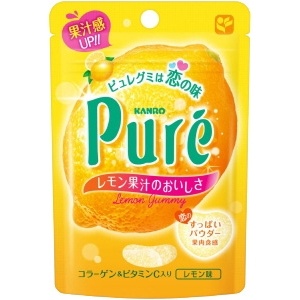 《即期》日本甘樂鮮果實軟糖-檸檬 特價：$22