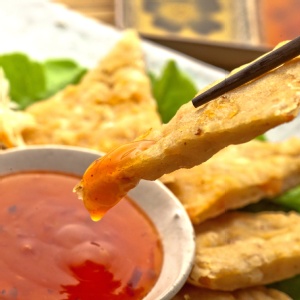 泰式月亮蝦餅4大片(人氣商品)