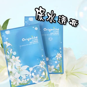 百合精靈植粹水潤面膜 特價：$29