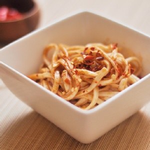 日晒太陽乾麵(細)×經典麻辣