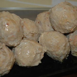 【主播楊中化爆漿大貢丸】 黃金泡菜貢丸