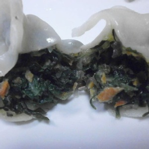 素食薺菜水餃