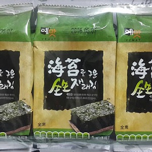 YEMAT FOODS 韓國鹽烤海苔 (全素)