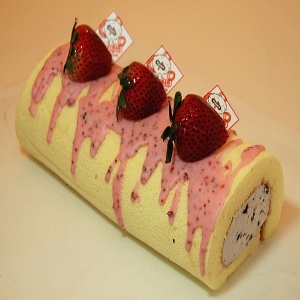 彌月蛋糕-鮮奶紅豆