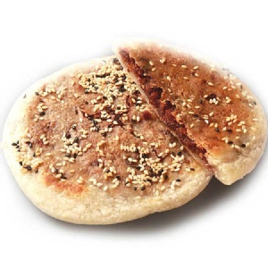 (蔥阿伯)相思紅豆芝麻鍋餅-5片