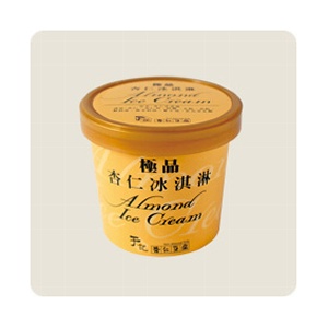 杏仁冰淇淋